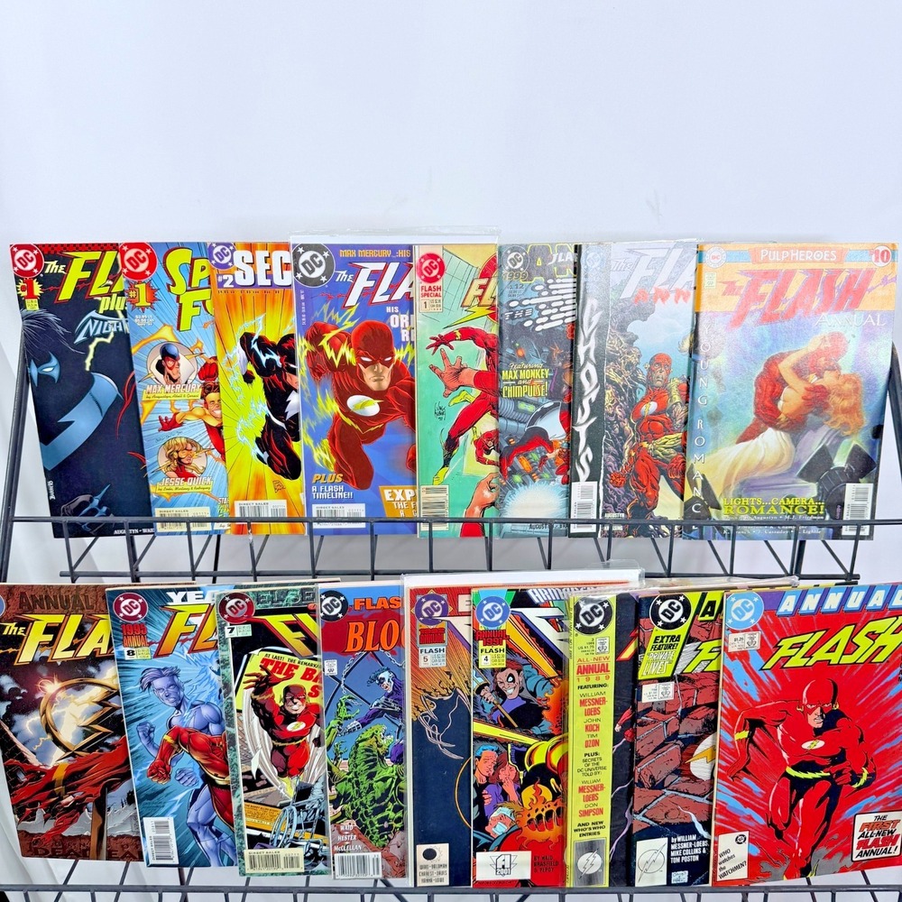 Flash Annual 1-12 Secret Files Origin 1-2 Speed Force & 50th lot (Volume 2)